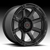 XD Series XD863 Titan Satin Black Custom Truck Wheels Rims 4